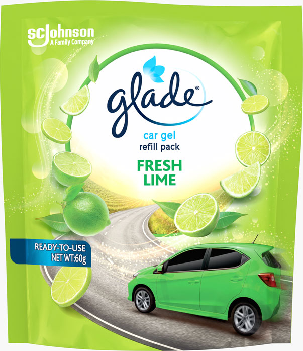 Glade® Car Gel Fresh Lime