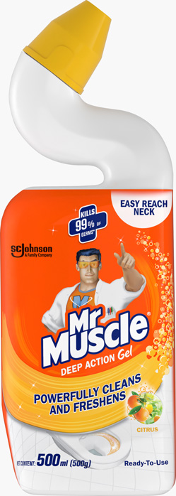 Mr Muscle® Toilet Cleaner Citrus