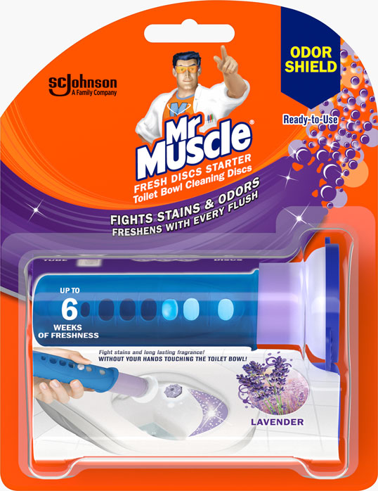 Mr Muscle® Fresh Discs Lavender