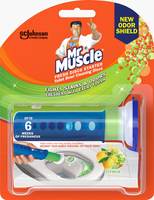 Mr Muscle® Fresh Discs Starter Citrus