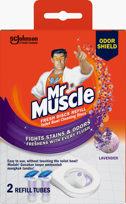 Mr Muscle® Fresh Discs Refill Lavender