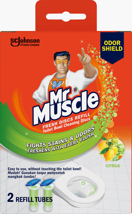 Mr Muscle® Fresh Discs Refill Citrus